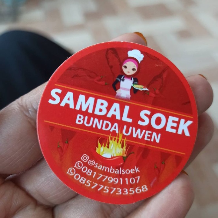 

BRANDING & PRINTING | Stiker Label Makanan Bulat + Kisscut Cutting A3+ lebih murah Custom | Label Kemasan Toples olshop online shop