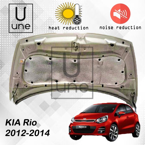 Peredam Panas Kap Mesin Mobil KIA RIO 12 - 14 Full Kap TOP Premium