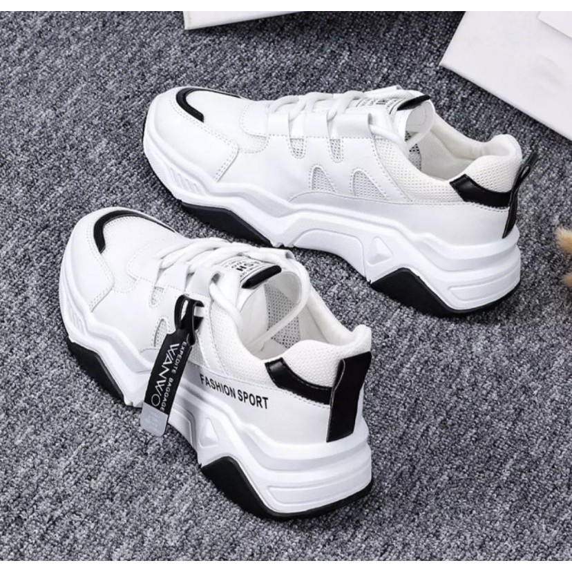 SEPATU SNEAKERS WANITA WANWO SPORT FASHION-3