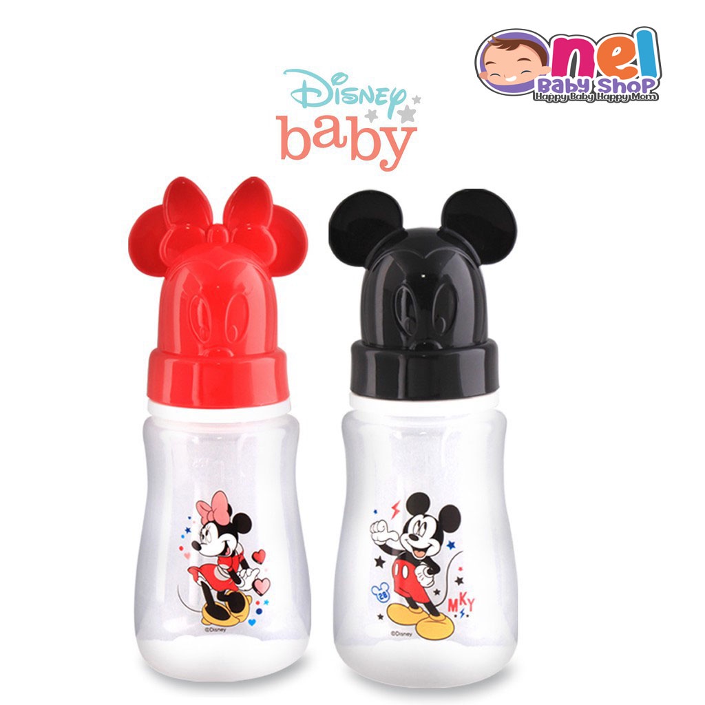 Botol Bayi LUSTY BUNNY Neck tutup mickey 125ml