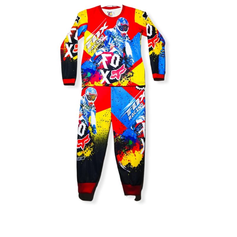 SETELAN BAJU ANAK MOTOR CROSS, SETELAN BAJU ANAK MOTOR TRAIL, SETELAN JERSEY MOTOR BALAP