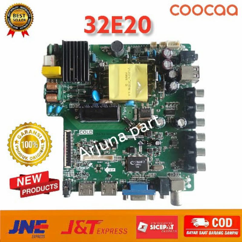 Mainboard TV Coocaa 32E20 / MB TV Coocaa 32E20W / MB Coocaa 32E20 / MB 32e20 / 32E20