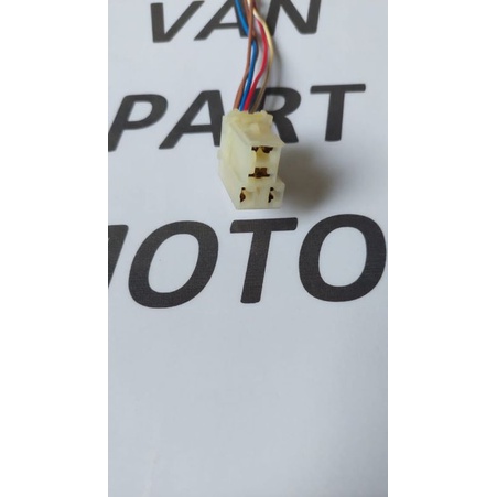 Soket relay 4 kaki denso mitsuba Omron 12v original