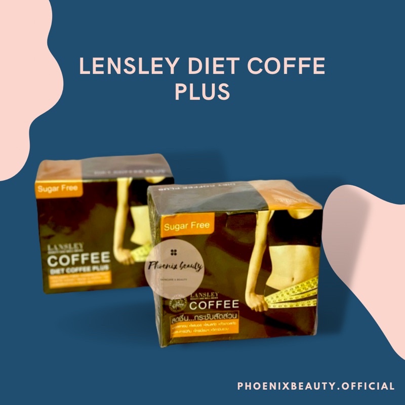 

Lansley Diet Coffee Plus / Lansley Diet Cocoa Plus By Beauty Buffet Original Thailand 100%