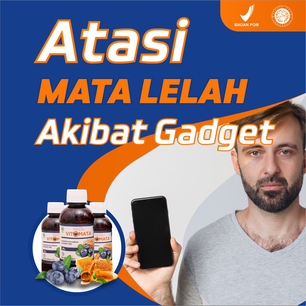 (BISA COD) Madu Vitomata Vito Mata Original Obat Mata Minus Mata Katarak Glaukoma Rabun Terapi Mata