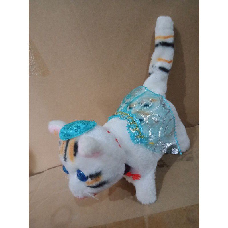 Mainan Kucing Kucingan Bisa Berjalan dan BerBunyi Meong Mainan Kucing Lucu Mainan Anak Murah
