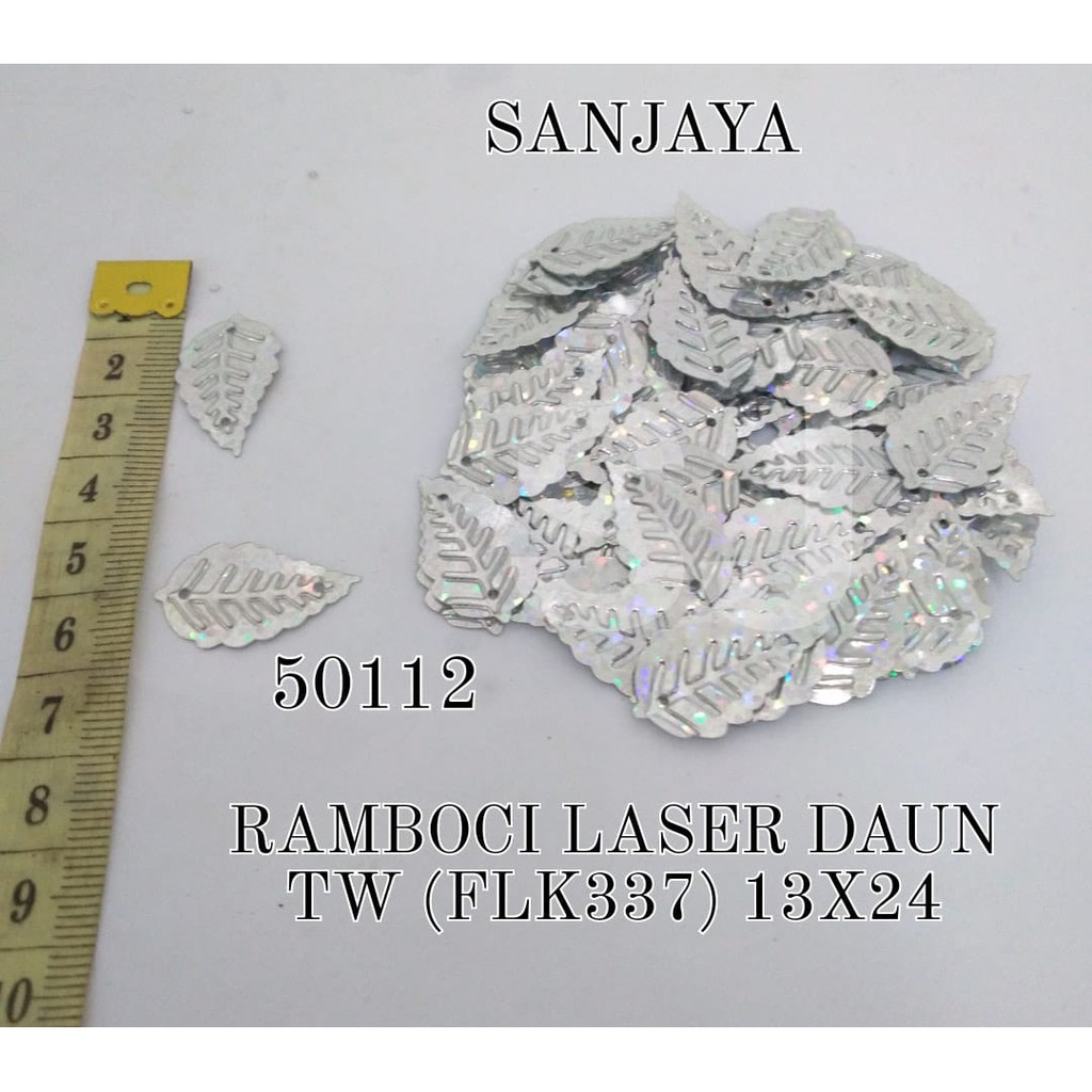 PAYET RAMBOCI / RAMBOCI DAUN / PAYET MANIK DAUN / RAMBOCI DAUN TAIWAN (FLK337) 13X24