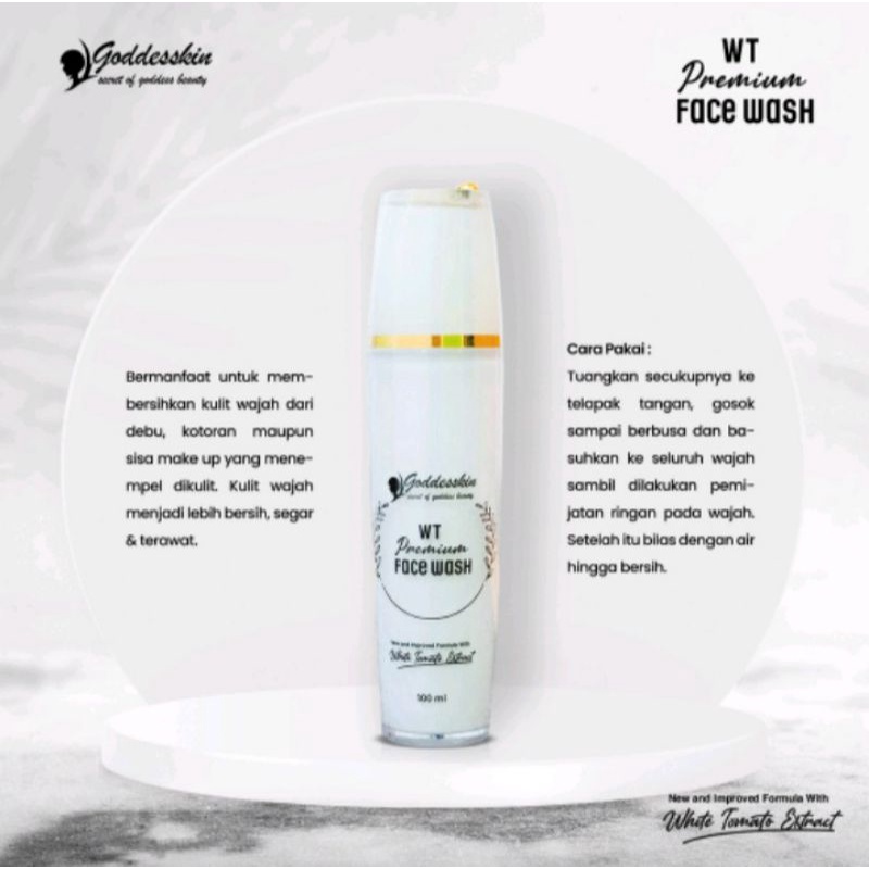 Goddesskin WT Facial Wash Premium