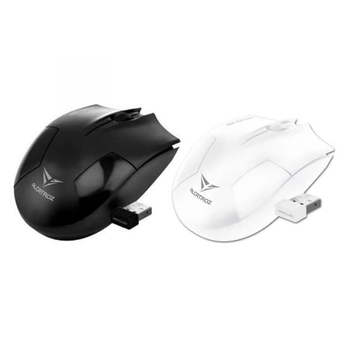 Mouse Wireless Alcatroz Airmouse ( Black / White)&quot;Mouse Wireless Alcatroz&quot;