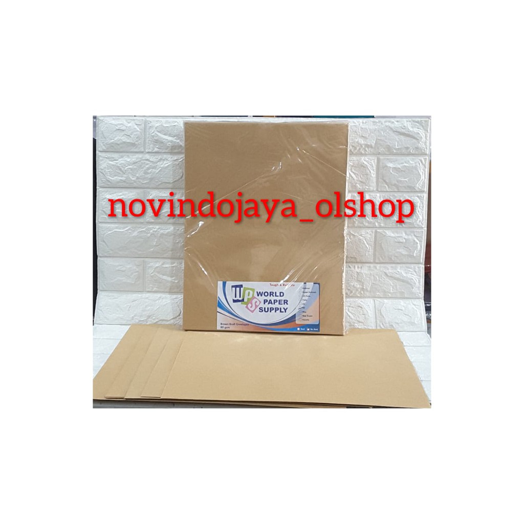 

Amplop coklat ukuran A3 WPS