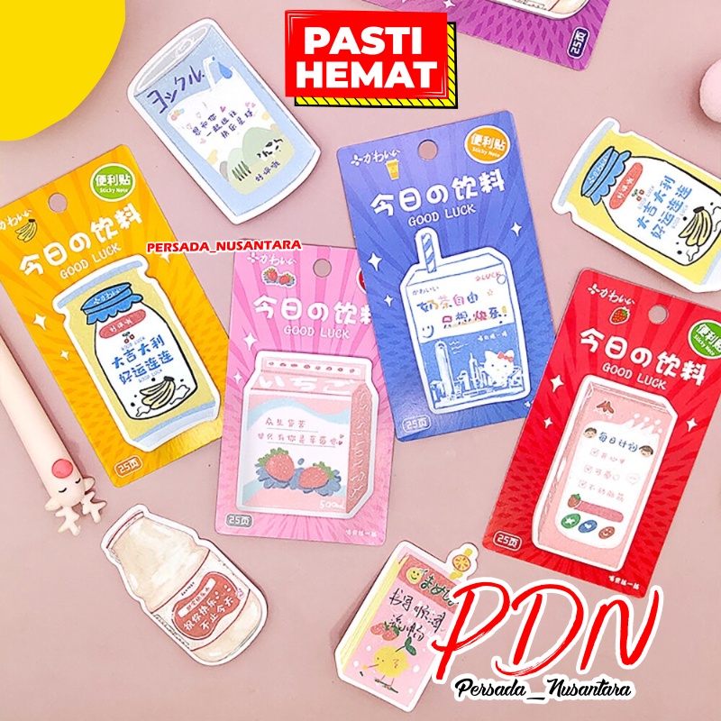 

STICKY NOTE NOTES AESTHETIC TO DO LIST MEMO PAD MILK JUICE STICKY STIKY STIKI STIK NOTE NOTES LUCU KERTAS MEMO PAPER TEMPEL CATATAN KERTAS MOTIF PASTEL MEMOPAD NOTEPAD NOTE NOTES KOREA PERLENGKAPAN TULIS MENULIS AESTHETIC KARAKTER LUCU PN99