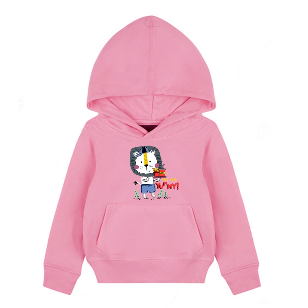 Hoodie Anak Yummy Sweater Pakaian Fleece Anak M - XL