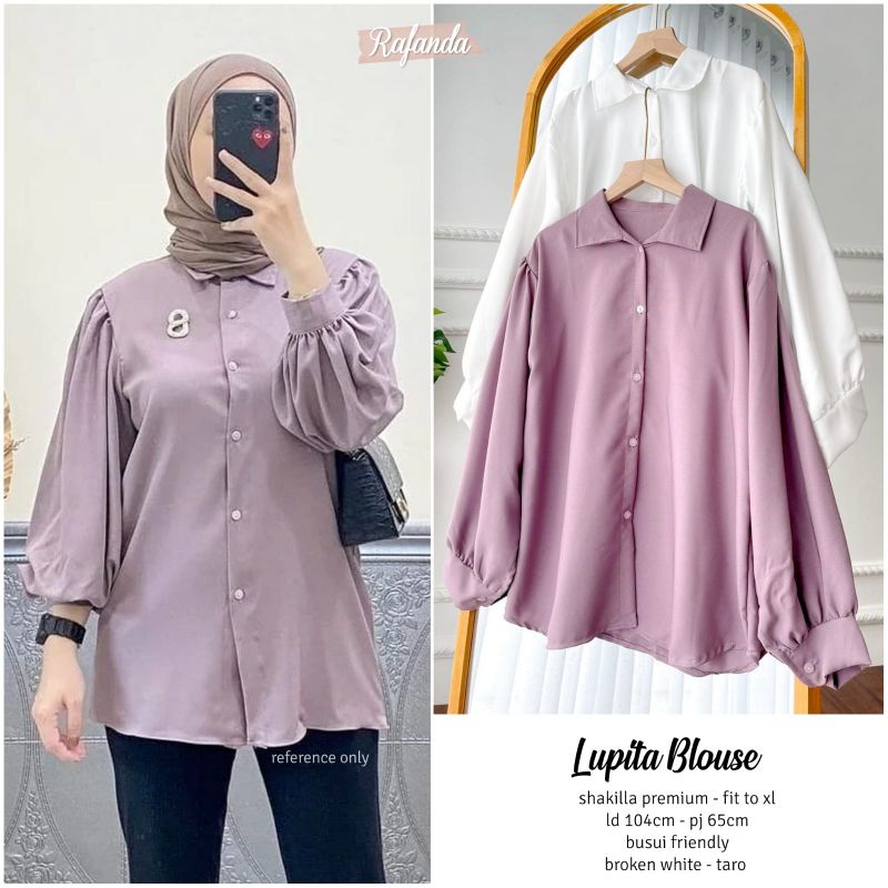 Blouse Kemeja Casual Wanita
