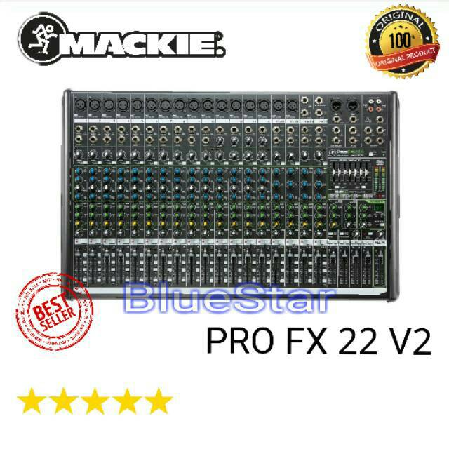 Mixer Mackie Pro FX 22 V2 ORIGINAL 22 Channel