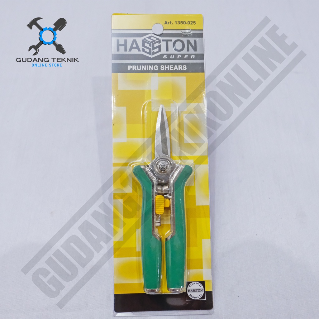 Gunting Dahan Lurus HASSTON PROHEX 1350-025 / Gunting Dahan Taman Kepala Lurus Haston Prohex