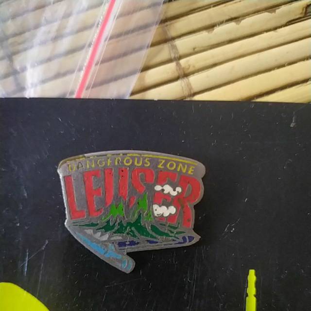 Pin Gunung LEUSER dangerous zone