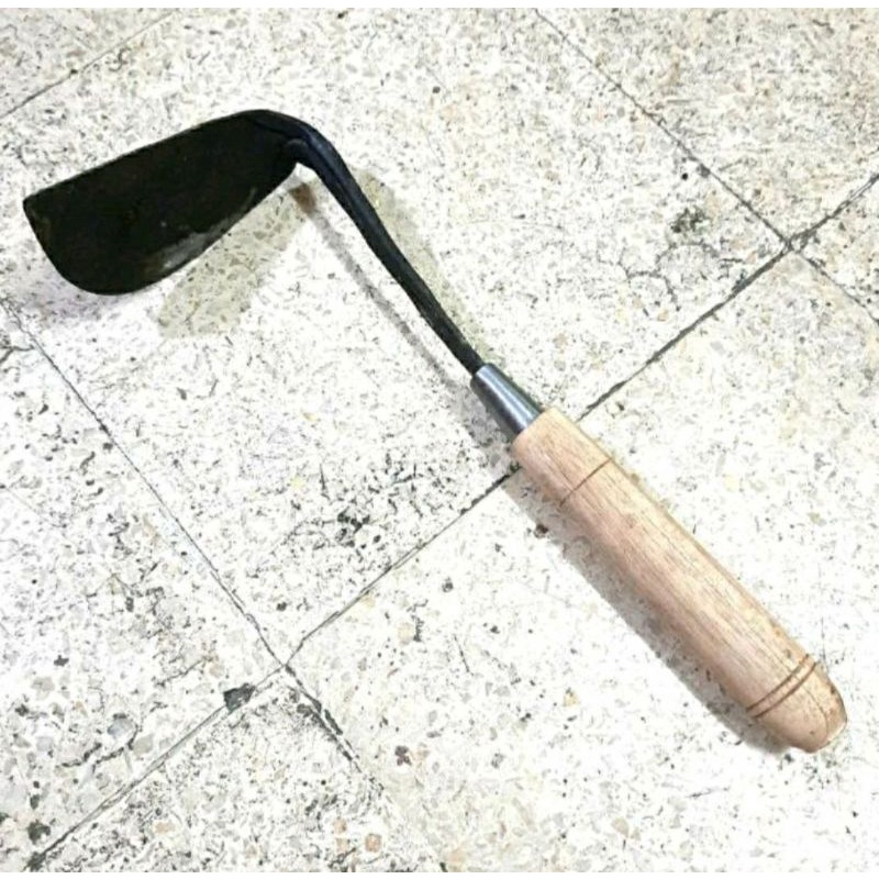 Cangkul Kecil Miring Gatul Pancong Dangir Padi dan Koret Rumput