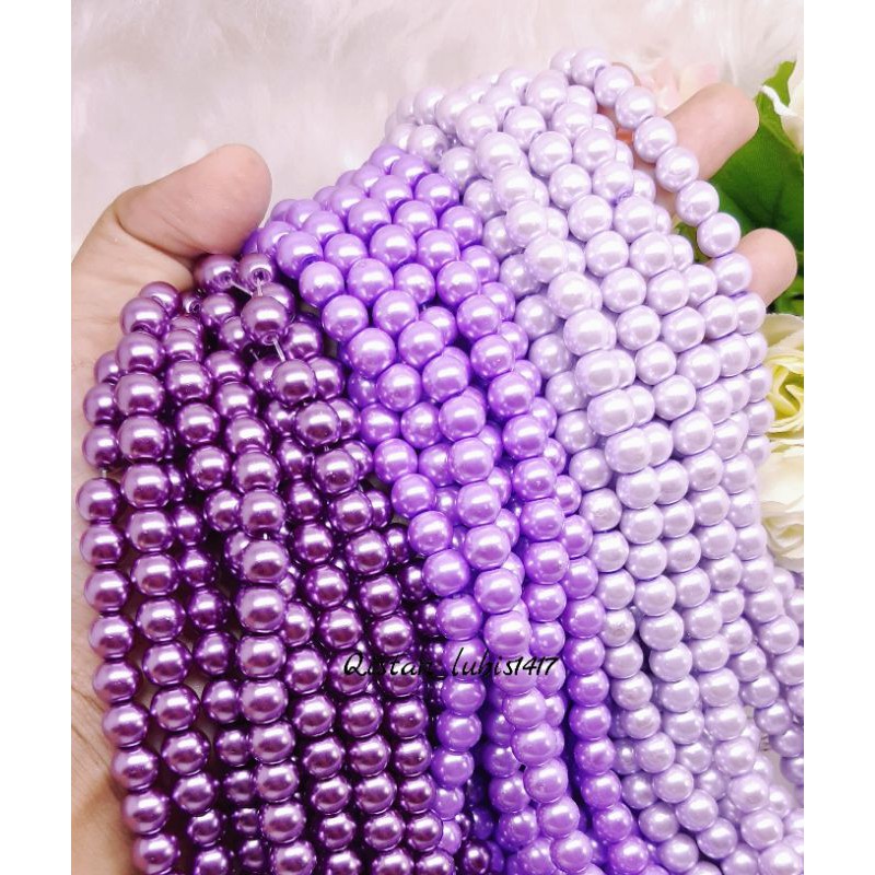 mutiara sintetis serian ungu