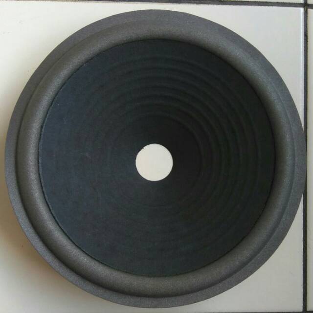 Daun Cones Kertas Speaker Woofer 12inch Lobang Besar Shopee Indonesia