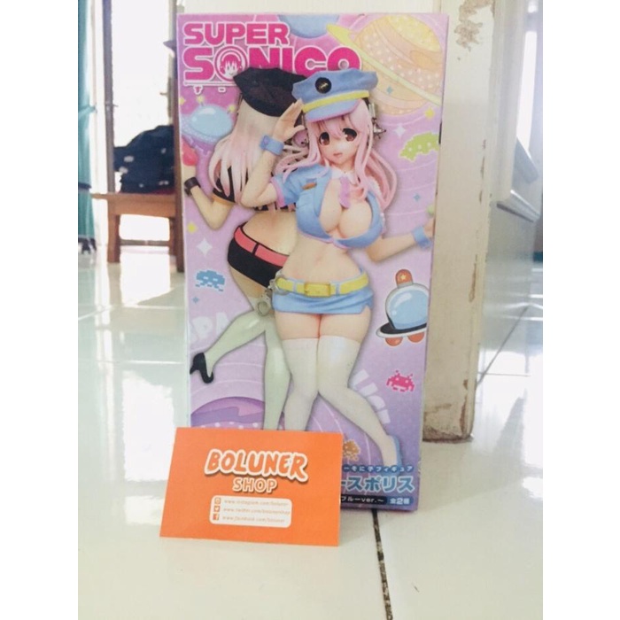 Figure | Figure Super Sonico Space Police Anime Black Ver
