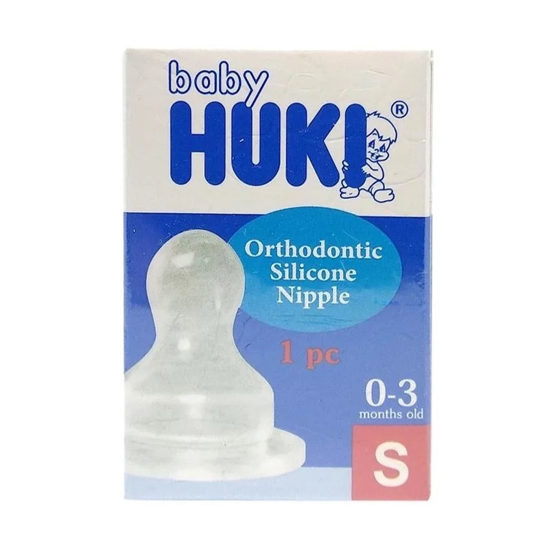 Empeng nipple gepeng huki Orthodontic Silicone Dot Gepeng Bayi ORIGINAL / Nipple Dot Gepeng