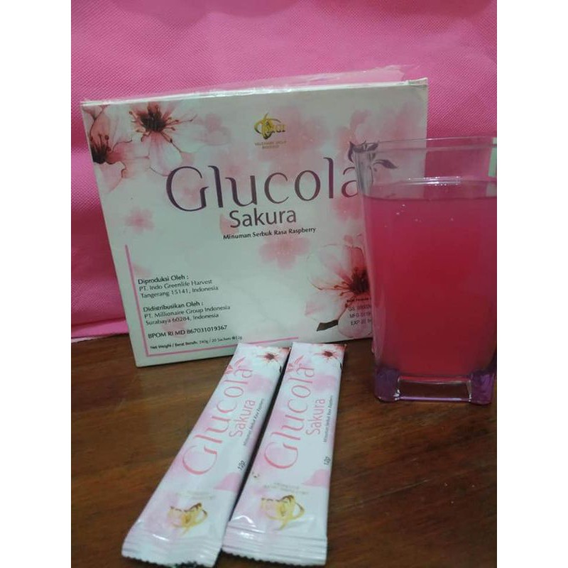 

Glucola sakura minuman colagen original MCI