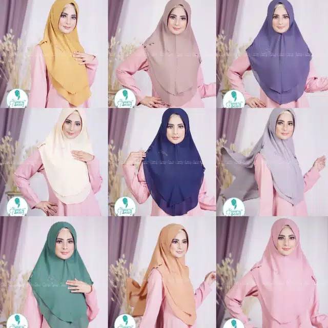 KHIMAR BUTTON ORI BY FISURA SCARF
