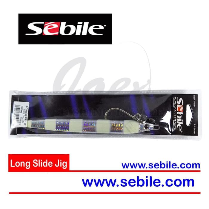 Hot Promo Sebile Long Slide 180gr ZEB - Metal Jig - Umpan Pancing - Jigg Murah
