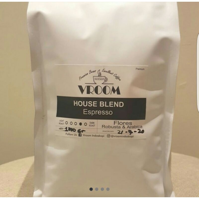 

Kopi espresso house blend, robusta + arabika 1000gr best seler