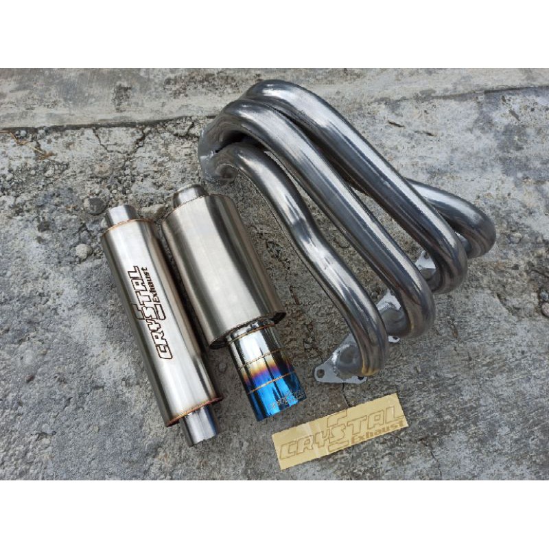 Knalpot Crystal Exhaust Original Vios Gen4