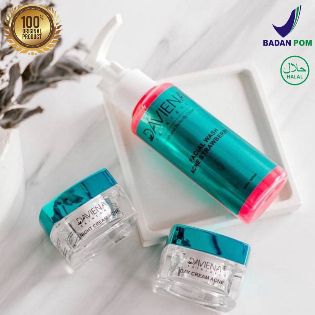 DAVIENA SKINCARE PAKET HEMAT ACNE 2 | DAVIENA SKINCARE | DAVIENA