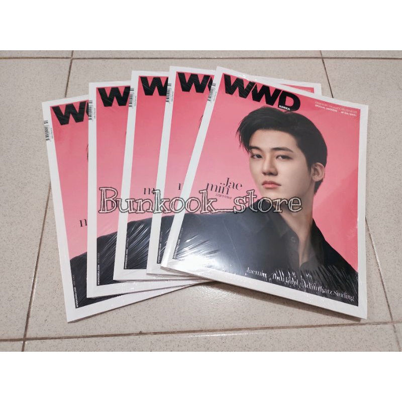 NCT DREAM JAEMIN WWD KOREA 2021 MAGAZINE
