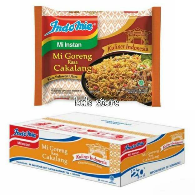 

Indomie Goreng Cakalang Kuah Cakalang Mie Instan 20 Pcs x 75 g ---Termurah---