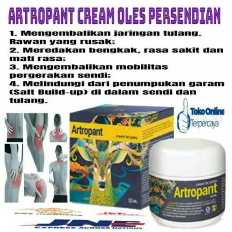 ARTROPANT ANTI SENDI ASLI ORIGINAL - CREAM ARTROPANT OBAT TULANG SENDI