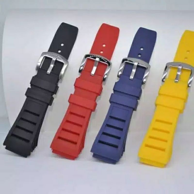 Tali Jam Tangan RM Warna Pilihan - Tali RM Rubber - Tali Rubber Termurah