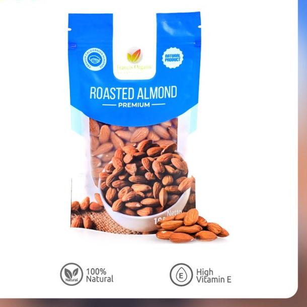 

➲ Francis Organic Roasted Almonds 100 Gr ♗