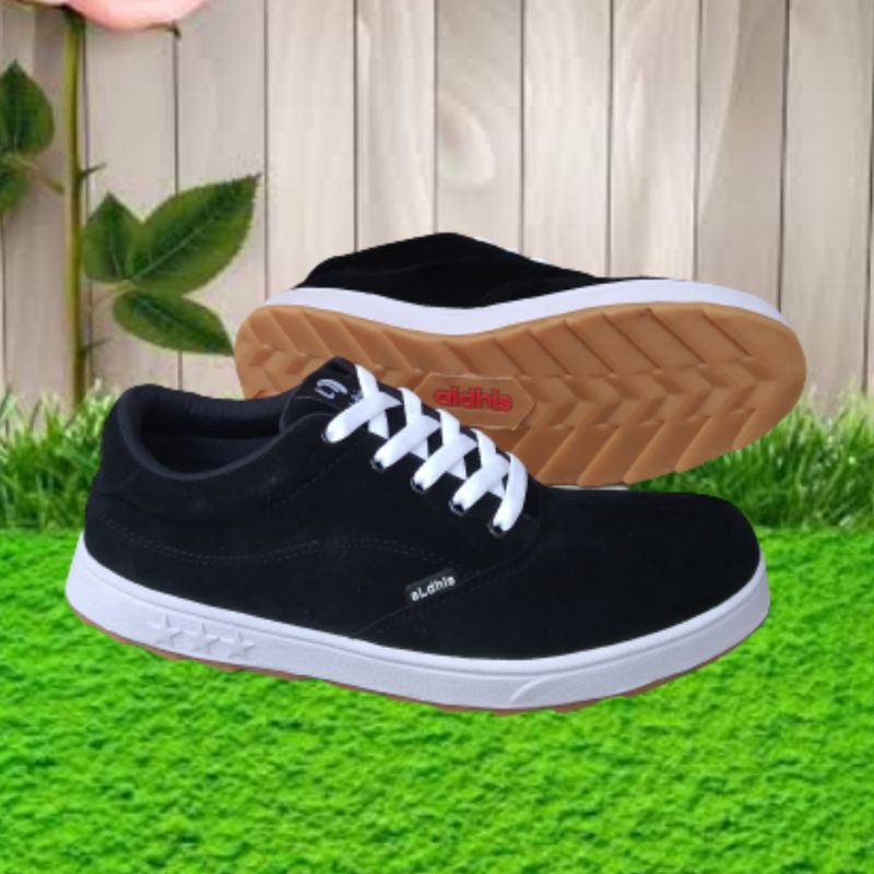 ALDHIS SG2 Sepatu Sneakers Pria Original Asli Sneaker Cowok Kekinian Hitam Putih Terbaru Buat Gaya dan Jalan Jalan Snekers Cowo Dewasa