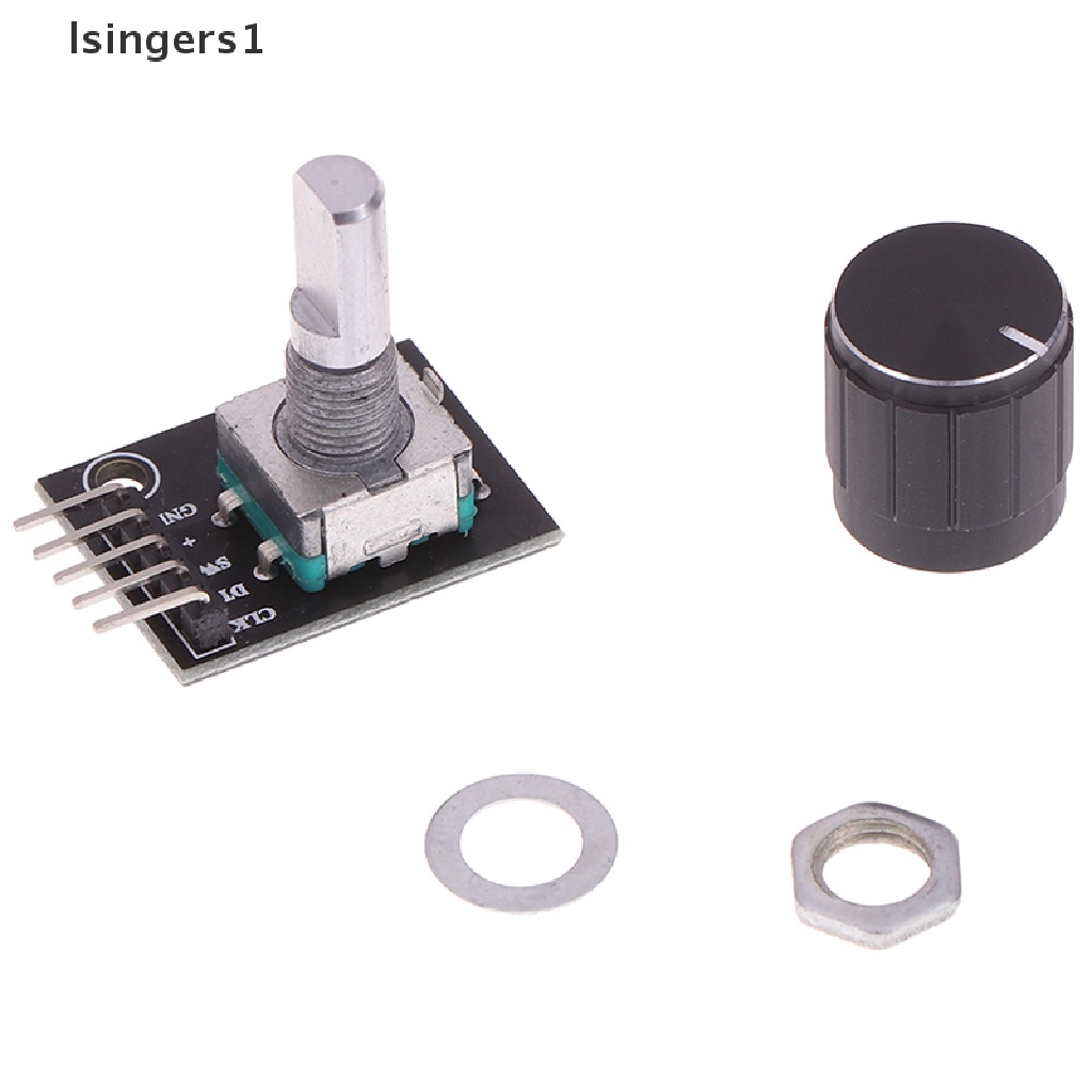 (lsingers1) Ky-040 Papan Modul Sensor Encoder Rotary Untuk Arduino