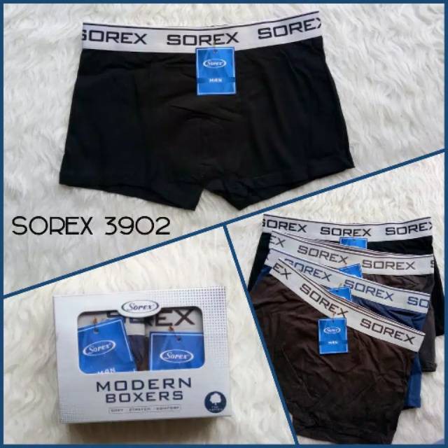 Sorex Man CD Boxer Pria LK M 3902