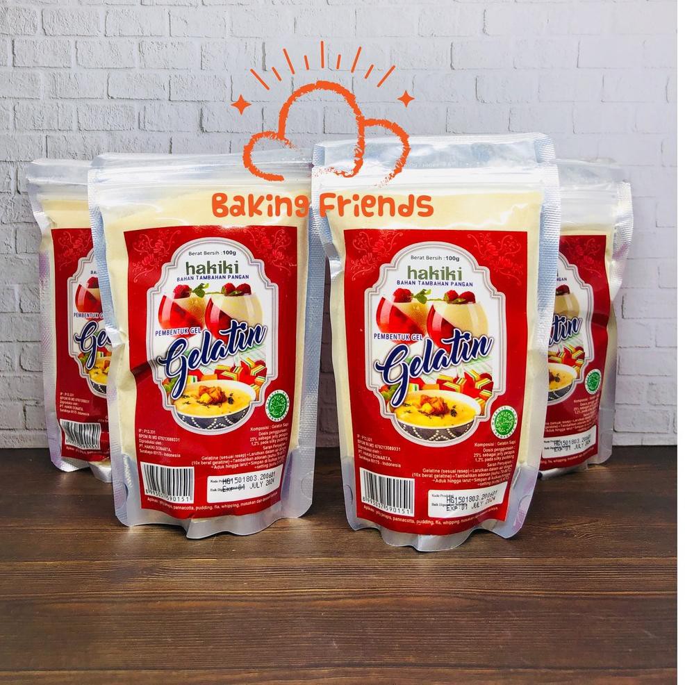 

[L4ngsung Pros3es] GELATIN BUBUK HAKIKI 100GR/ GELATIN POWDER HALAL,.sR7.CDE