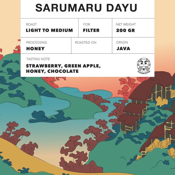 

[ COD ] Sarumaru Dayu Coffee Beans for Filter 200 gr / Biji Kopi BERMUTU Kode 740