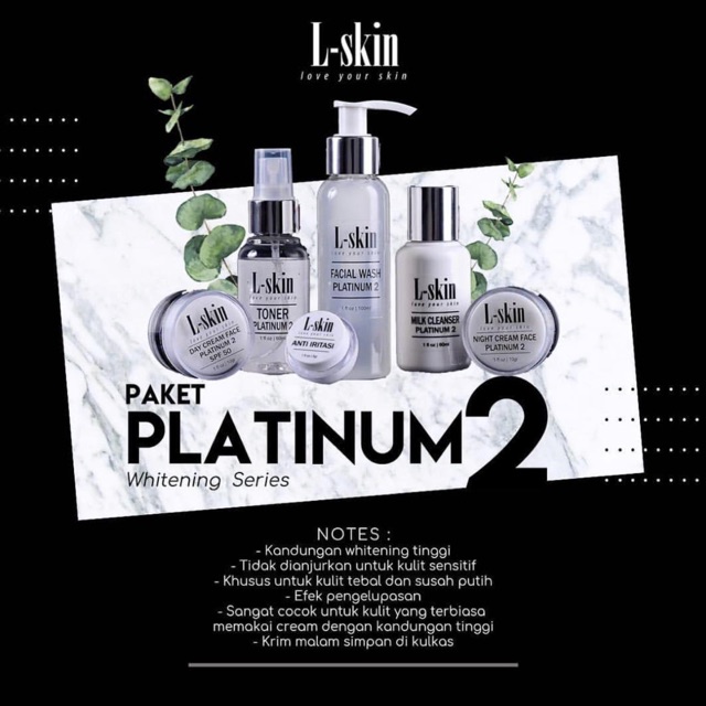 L Skin Whitening Platinum 2