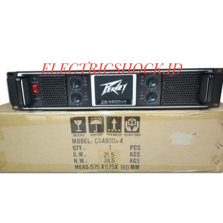 POWER AMPLIFIER PEAVEY CS 4800 / CS4800 4 CHANNEL
