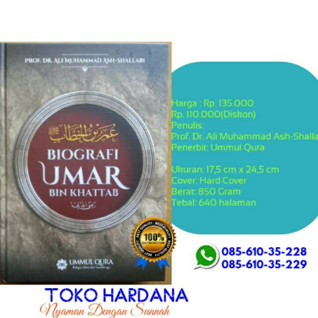 Biografi Umar bin Khattab