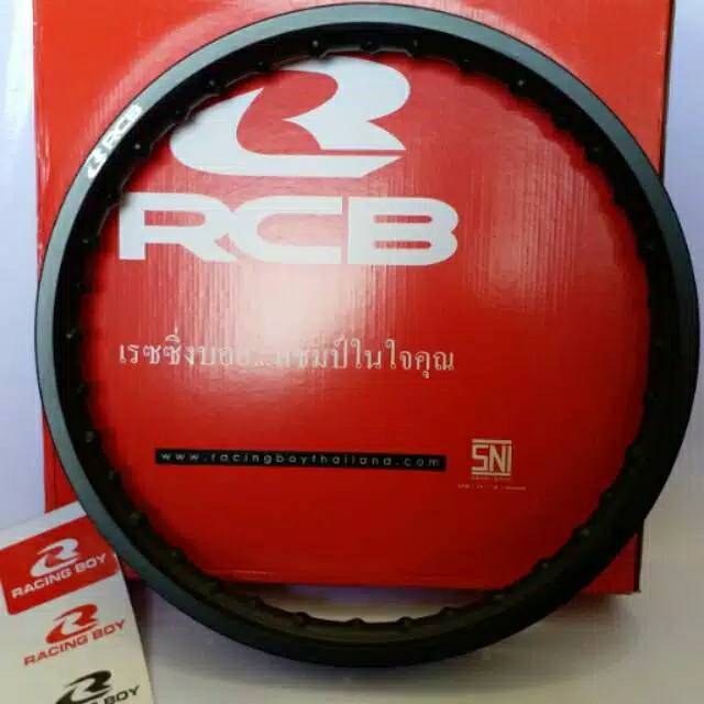 VELG RCB RACING BOY HITAM 140 17   *