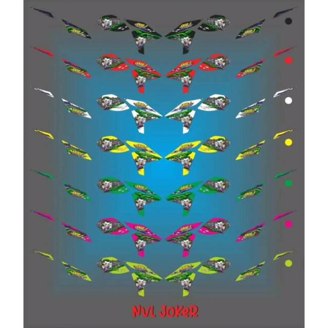 STICKER STRIPING VIXION NVL JOKER
