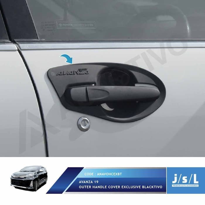 Outer Handle Avanza Xenia 2019 Exclusive Blacktivo