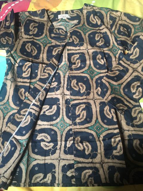 Atasan Batik Wanita Motif Blarak Seragam Batik Baju Batik Wanita