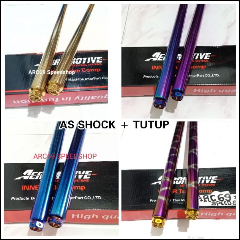 Paket As Shock Depan 26Mm Aeromotive + Tutup As,Sonic,Satria Fu,Ninja R-Rr,Vixion Harga Sepaket