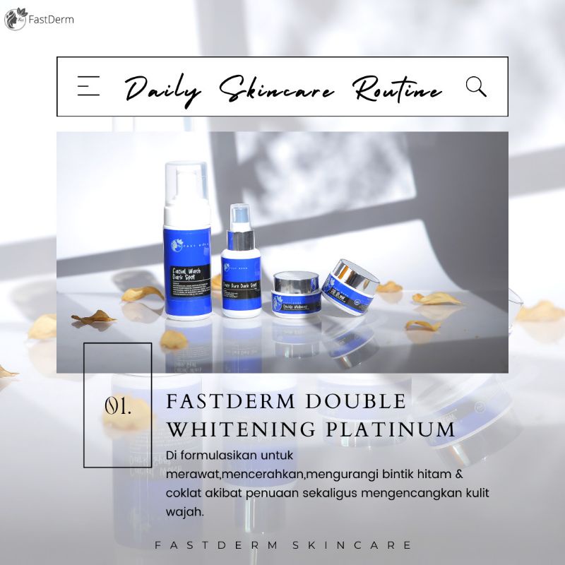 FAST DERM DOUBLE WHITENING PLATINUM
